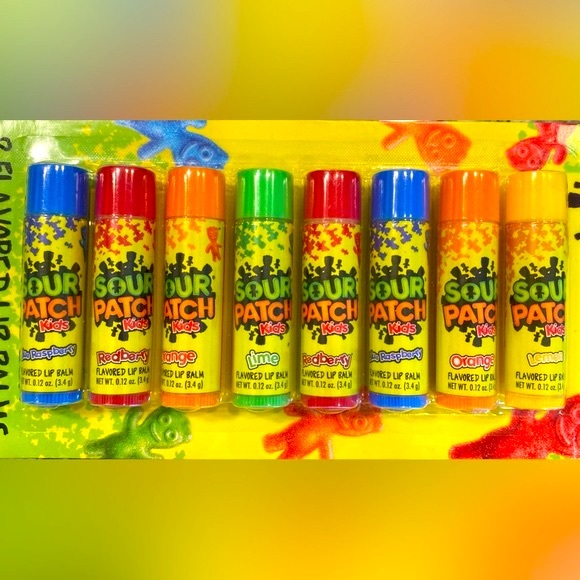 Sour Patch Kids Flavored Novelty Lip Balms - Picture 2 of 3